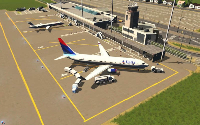 cities skylines small airport