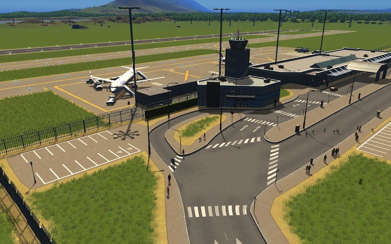 cities skylines airports not bringing planes
