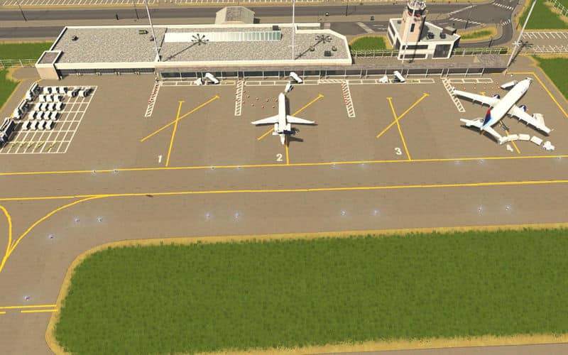 cities skylines international airport can