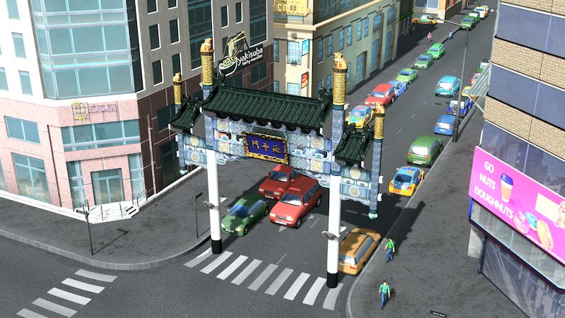 Yokohama Chinatown S West Gate 延平門 Cities Skylines Mod Download