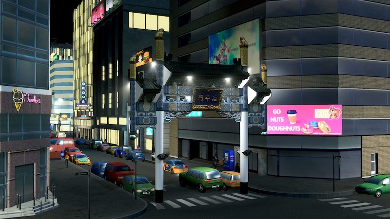 Yokohama Chinatown S West Gate 延平門 Cities Skylines Mod Download