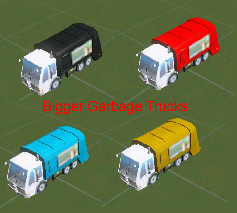 Bigger Garbage Trucks Cities Skylines Mod download