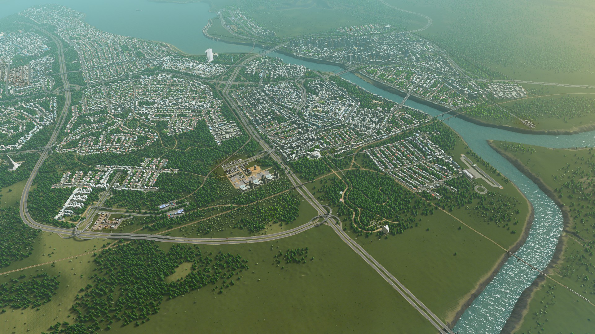 Port Washington 100k+ (Realistic City) - Cities: Skylines Mod download