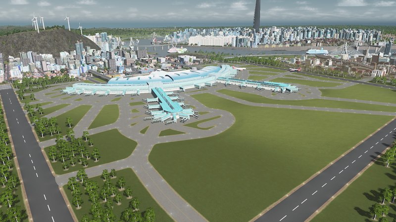 cities skylines incheon airport